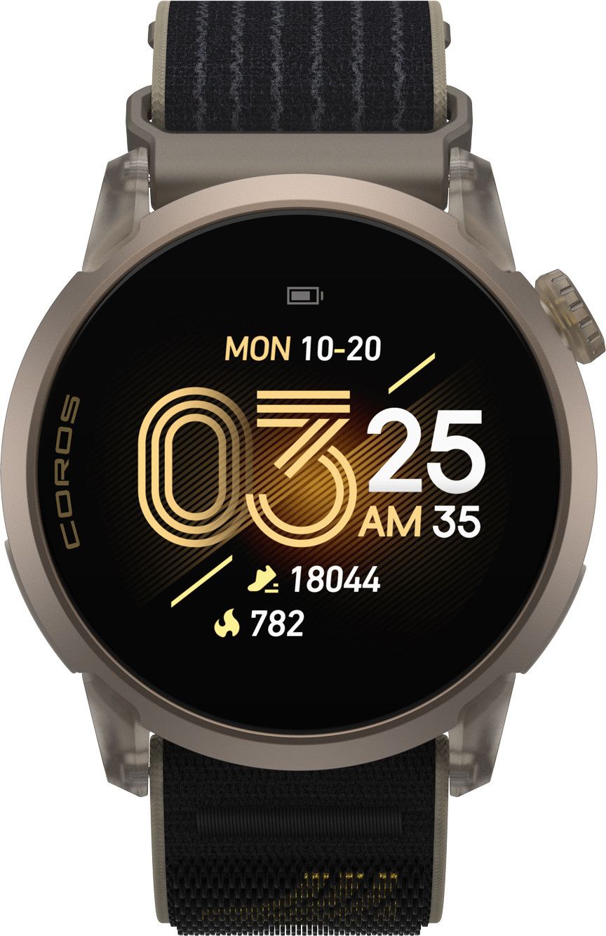 Montre GPS Coros Pace 4 Aluminium Nylon Noir Or Édition Jakob Ingebrigtsen