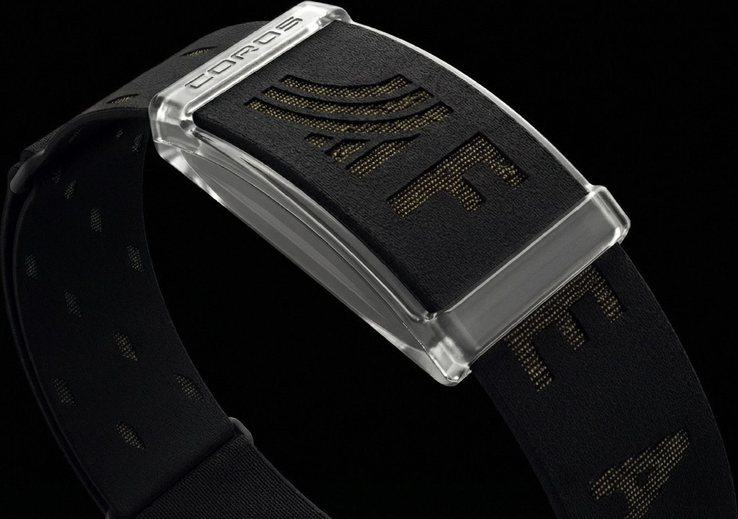Brassard Capteur Cardiaque Bluetooth Coros HRM Noir Or Édition Jakob Ingebrigtsen