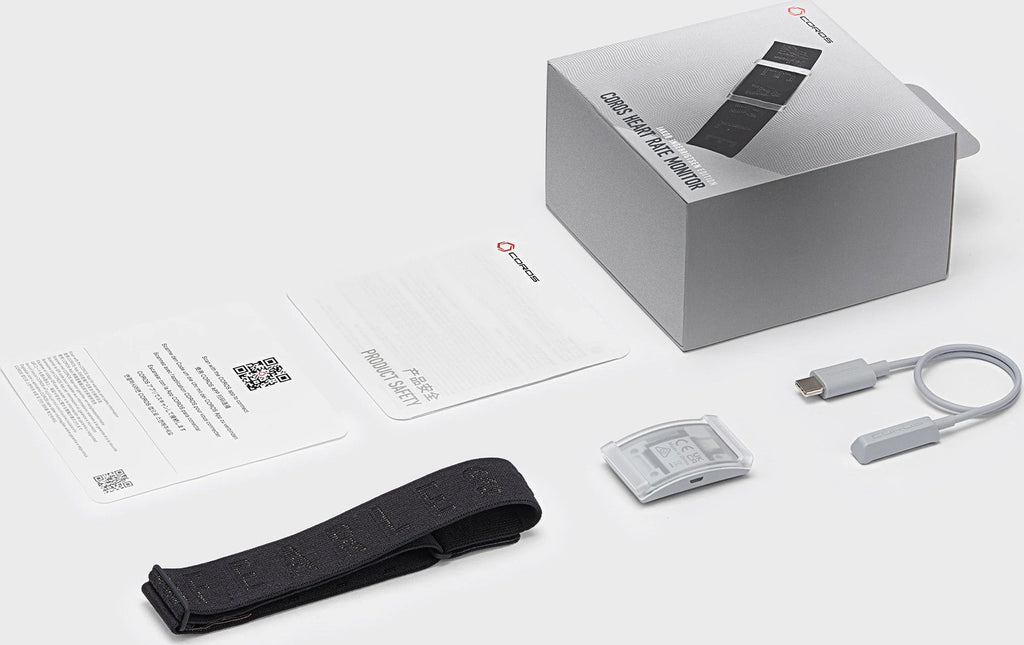 Brassard Capteur Cardiaque Bluetooth Coros HRM Noir Or Édition Jakob Ingebrigtsen