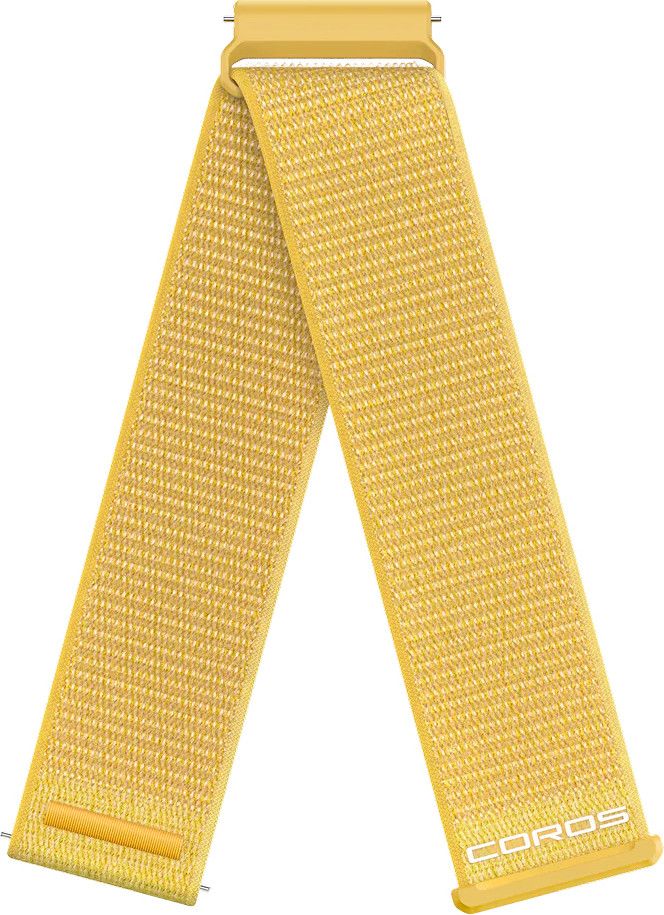 Bracelet de Montre Coros Apex 4 24 mm Nylon Jaune