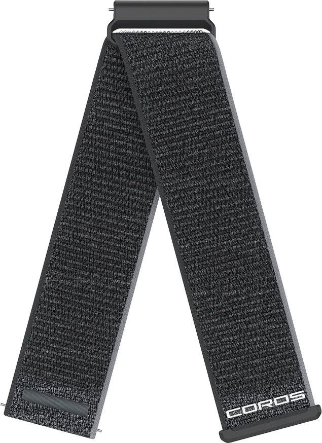 Bracelet de Montre Coros Apex 4 22 mm Nylon Noir