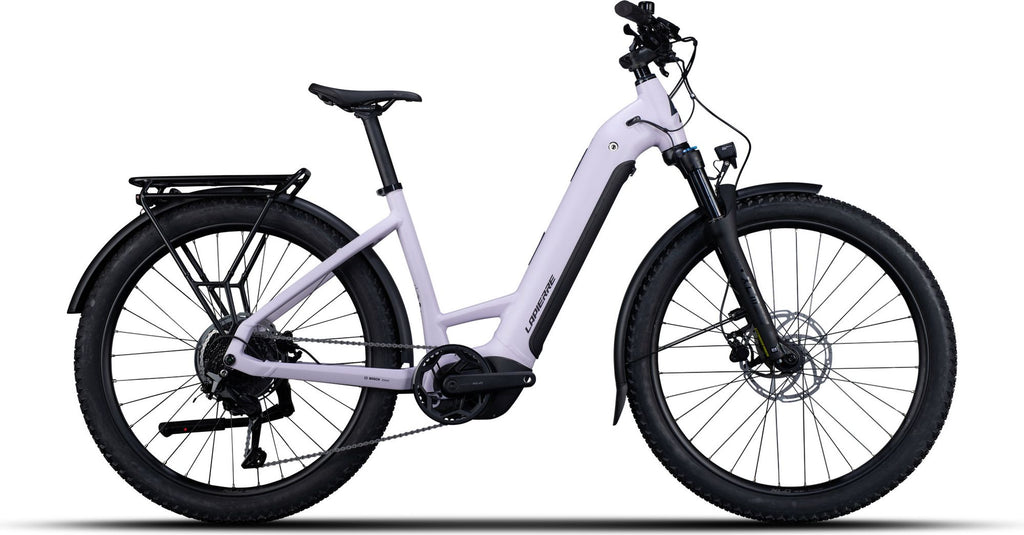 Vélo de Ville Électrique Lapierre E-Explorer 6.5 Low Shimano Cues 9V 540Wh 27.5" Lavande 2027