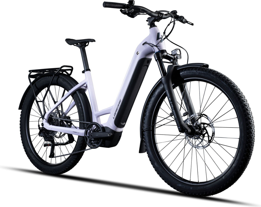 Vélo de Ville Électrique Lapierre E-Explorer 6.5 Low Shimano Cues 9V 540Wh 27.5" Lavande 2027
