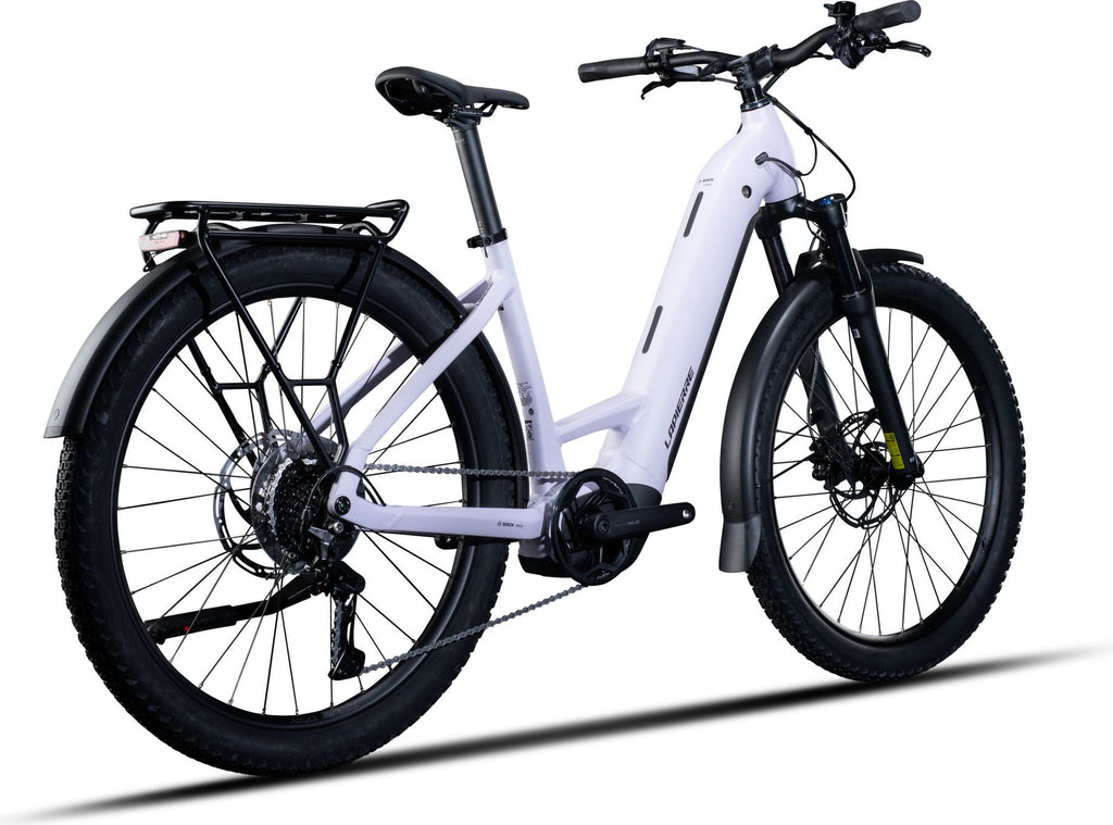 Vélo de Ville Électrique Lapierre E-Explorer 6.5 Low Shimano Cues 9V 540Wh 27.5" Lavande 2027