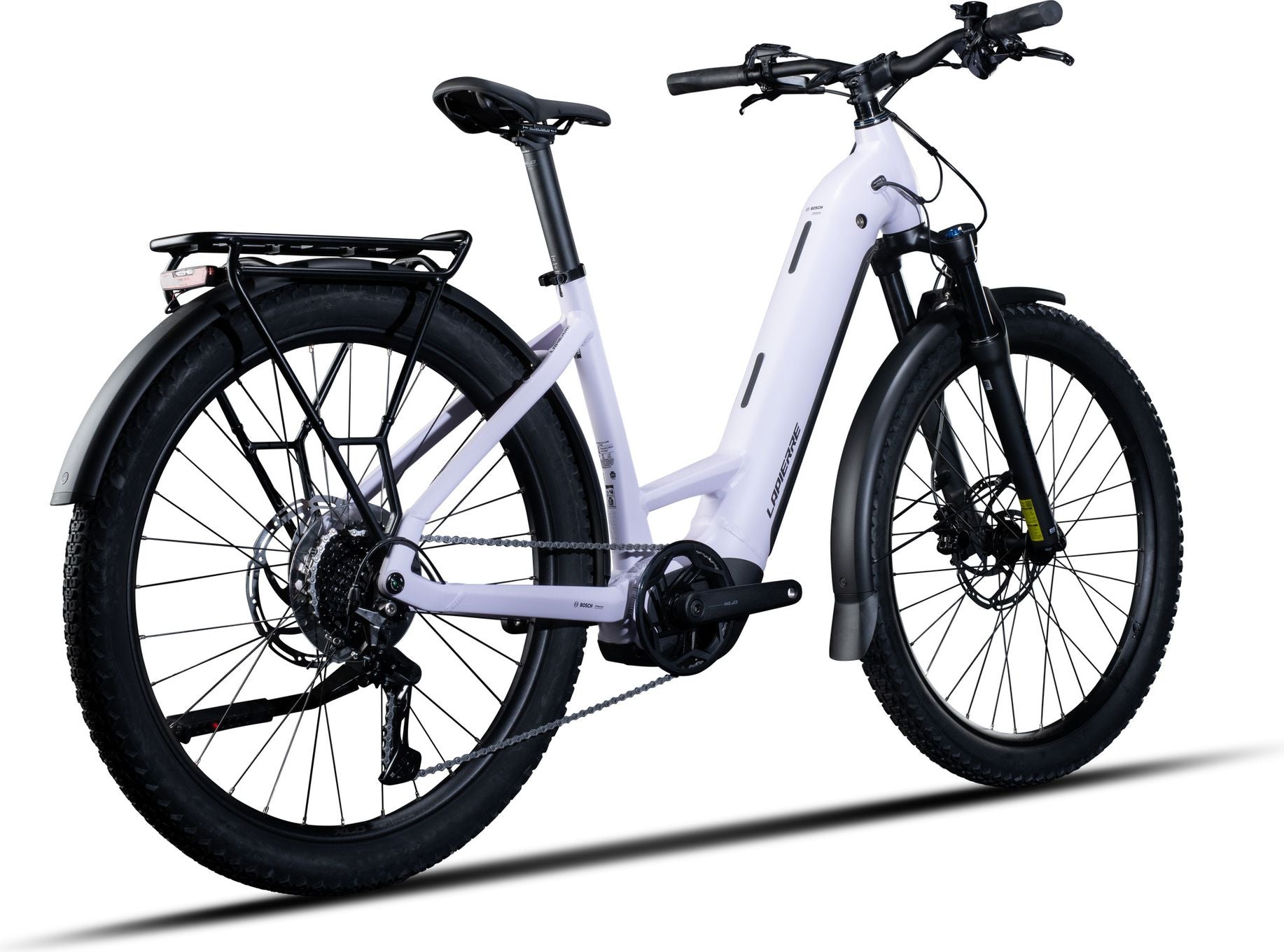 Vélo de Ville Électrique Lapierre E-Explorer 6.5 Low Shimano Cues 9V 540Wh 27.5" Lavande 2027