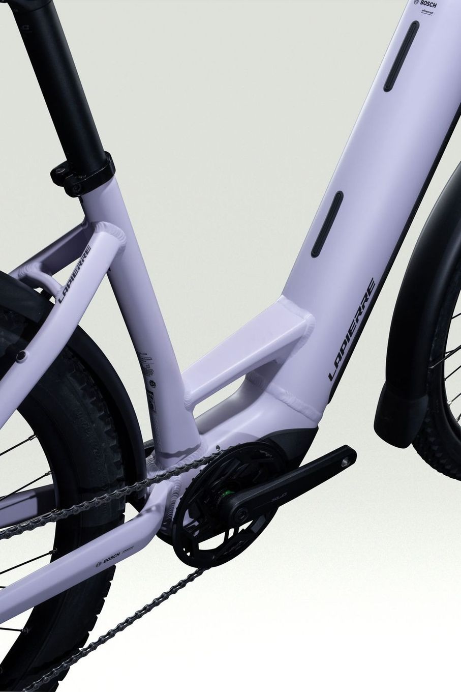 Vélo de Ville Électrique Lapierre E-Explorer 6.5 Low Shimano Cues 9V 540Wh 27.5" Lavande 2027