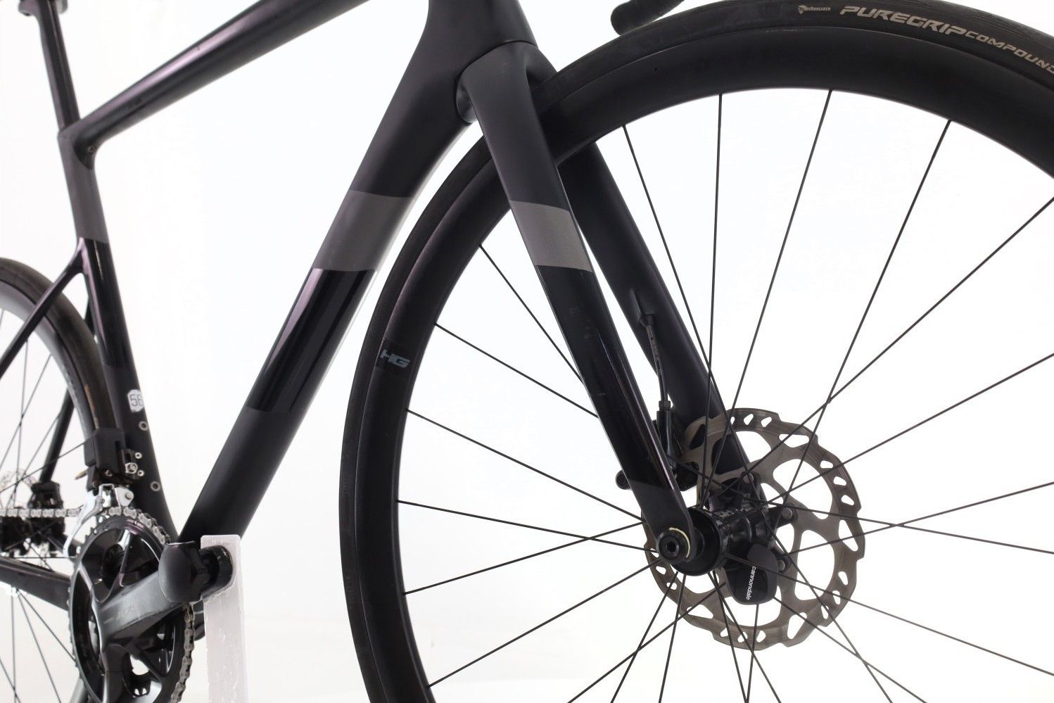 Produit reconditionné · Cannondale SuperSix Evo Di2 12V · Noir / Vélo de route | Très bon état