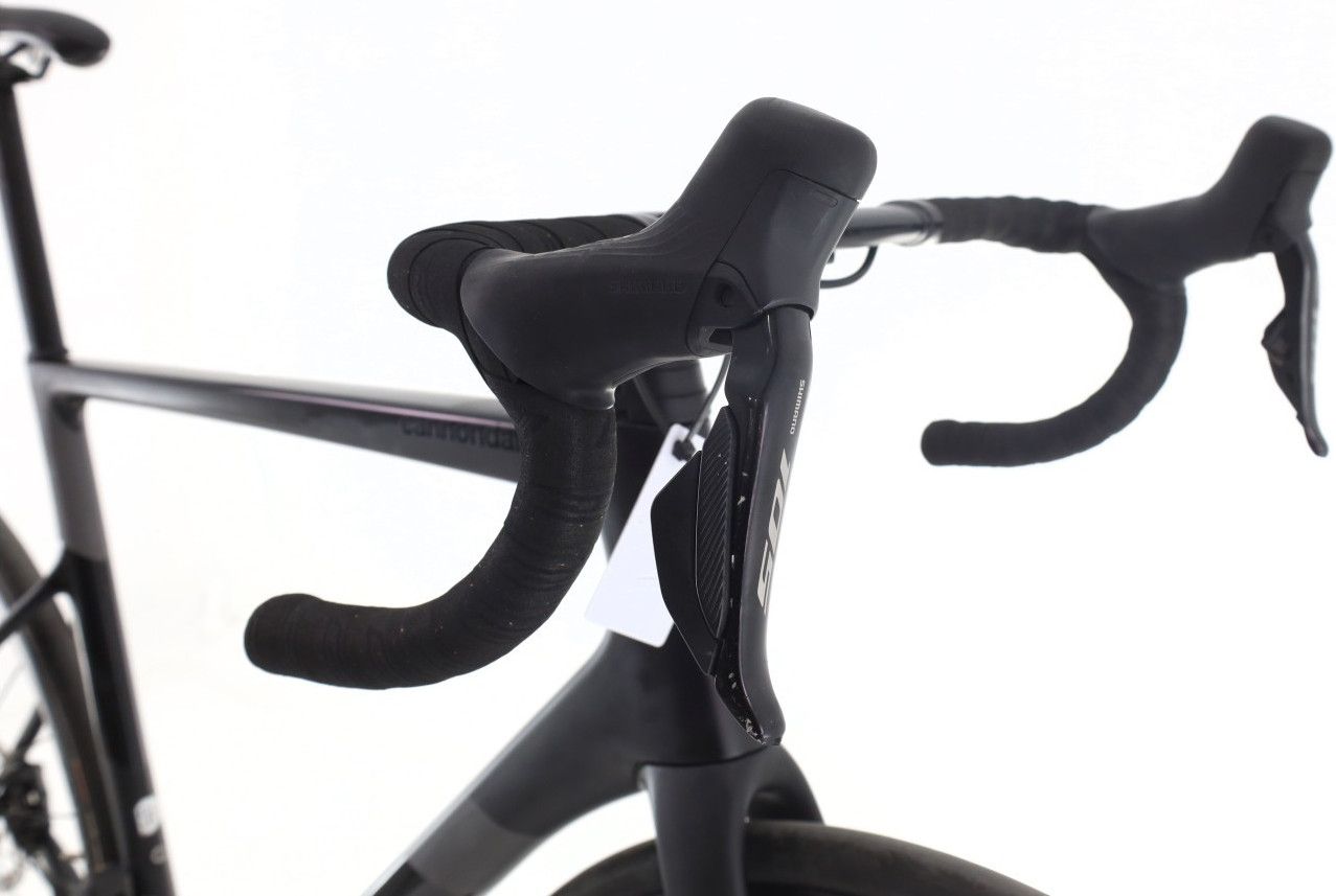Produit reconditionné · Cannondale SuperSix Evo Di2 12V · Noir / Vélo de route | Très bon état