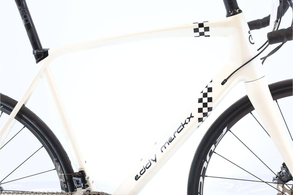 Produit reconditionné · Eddy Merckx LavaRougeo68 Disc · Blanc / Vélo de route | Bon état