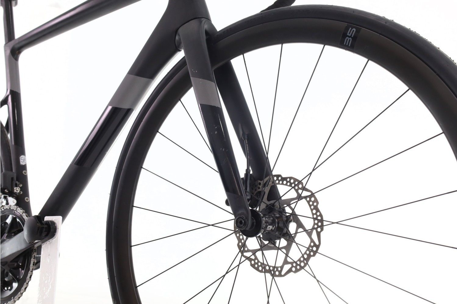Produit reconditionné · Cannondale SuperSix Evo Di2 12V · Noir / Vélo de route | Très bon état