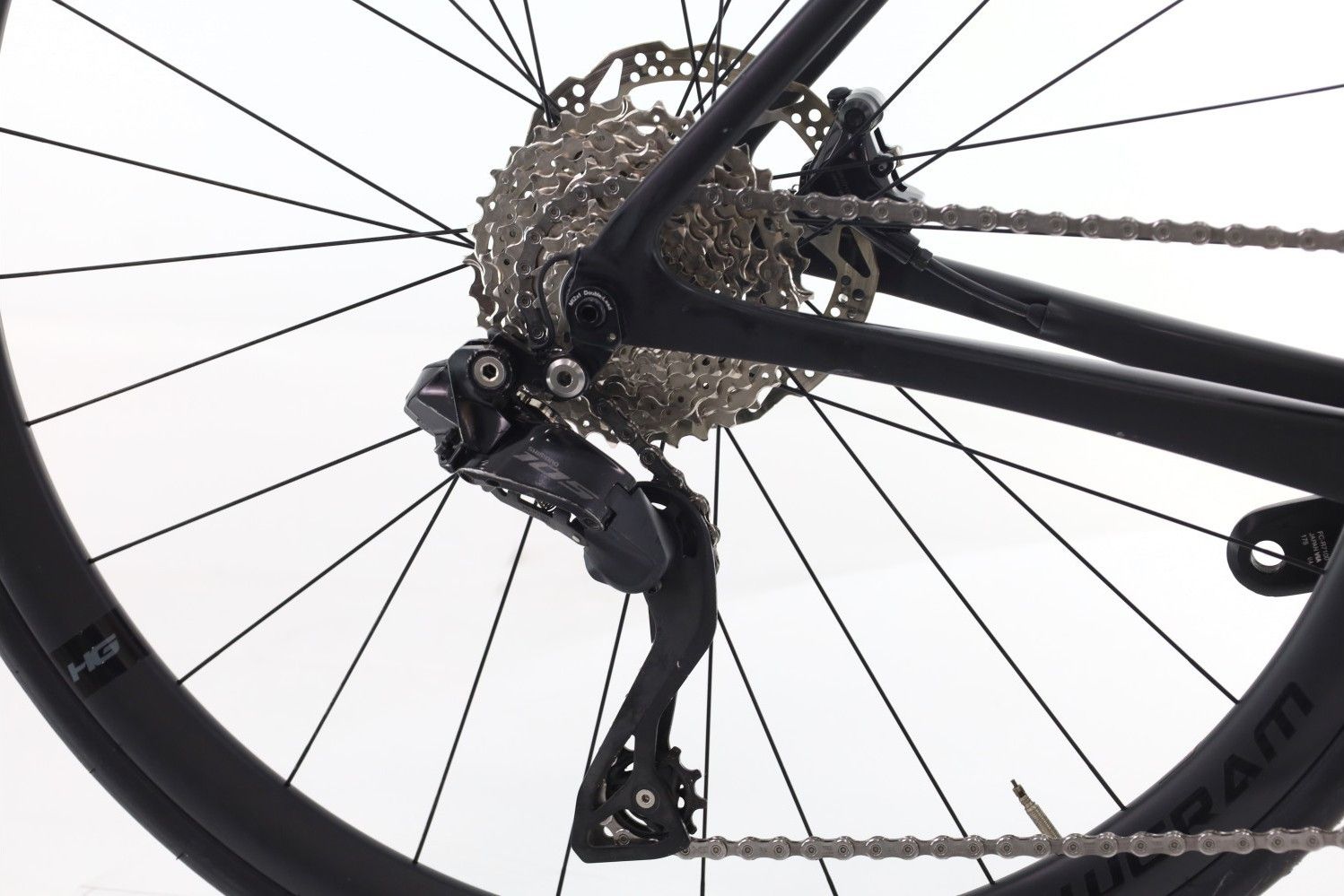 Produit reconditionné · Cannondale SuperSix Evo Di2 12V · Noir / Vélo de route | Très bon état