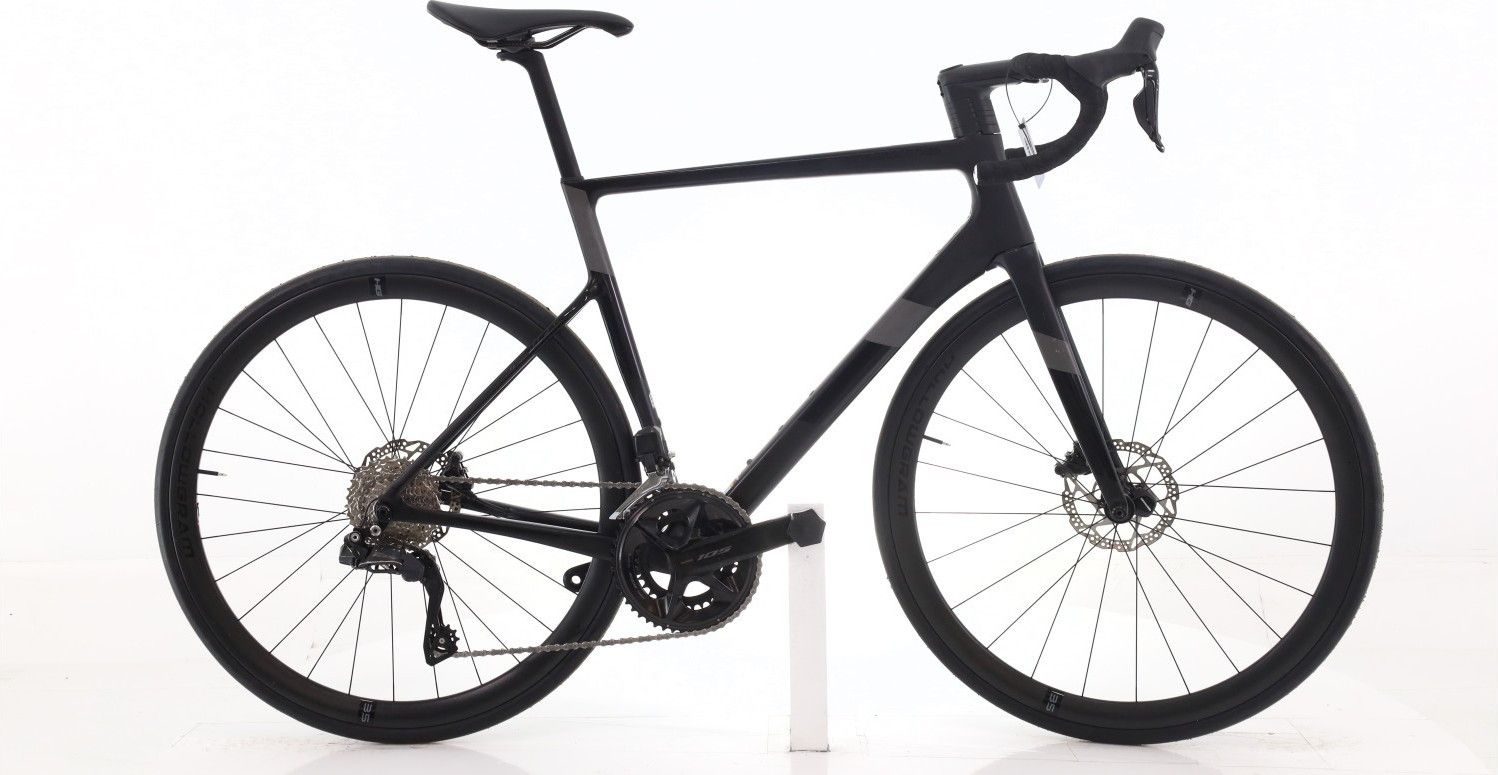 Produit reconditionné · Cannondale SuperSix Evo Di2 12V · Noir / Vélo de route | Très bon état