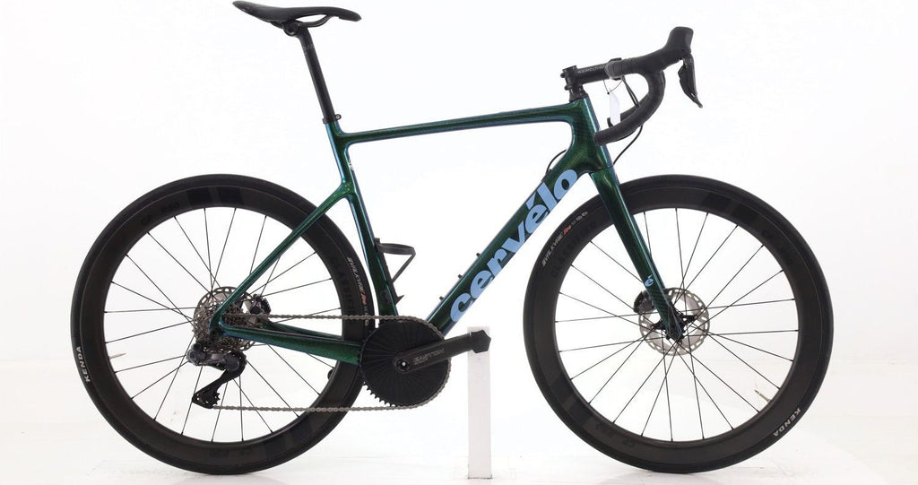 Produit reconditionné · Cervelo Caledonia Di2 12V Classified · Vert / Vélo de route | Très bon état
