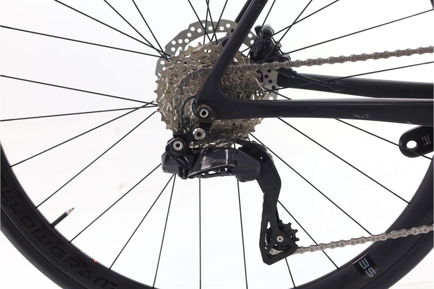 Produit reconditionné · Cannondale SuperSix Evo Di2 12V · Noir / Vélo de route | Très bon état