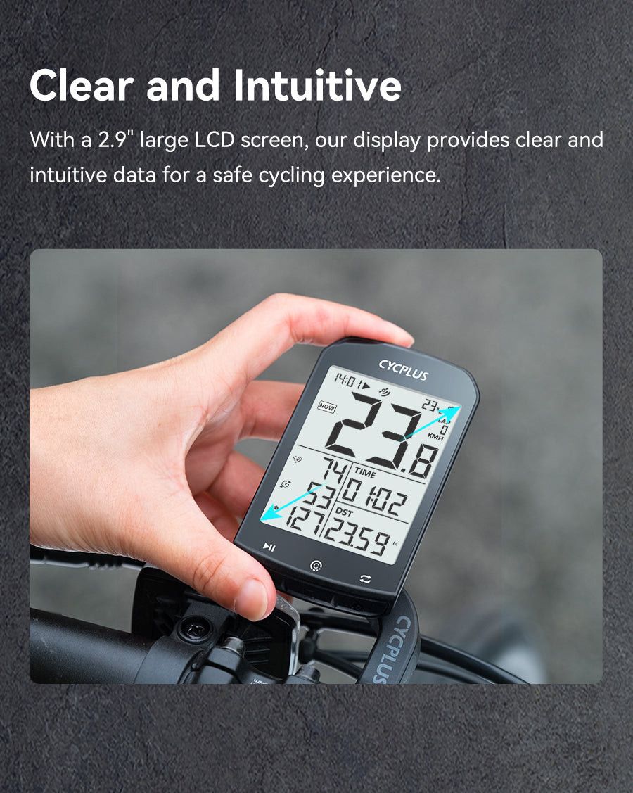 CYCPLUS compteur GPS M1 sans fil