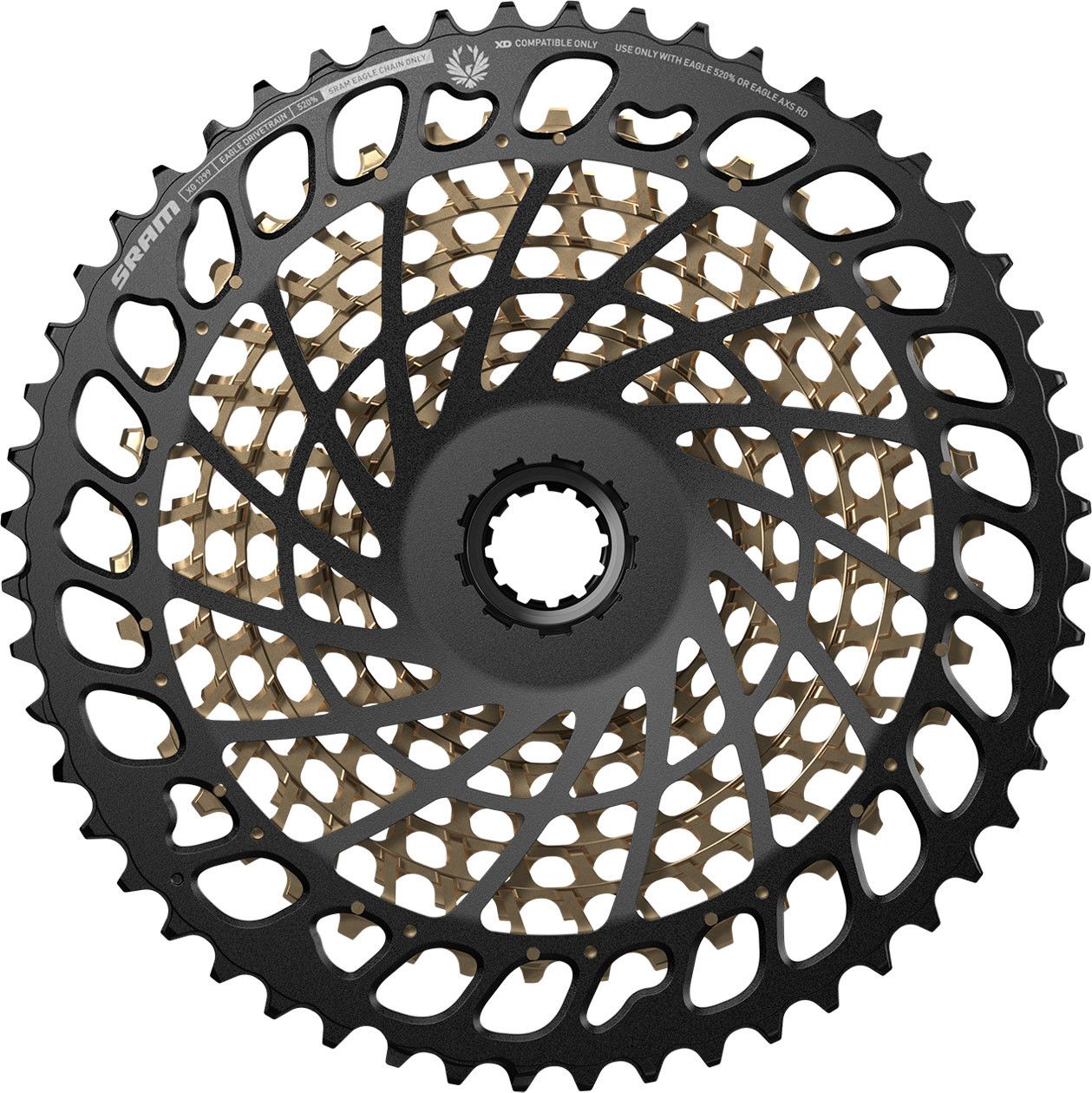 Cassette Sram XG-1299 Eagle (CS-XG-1299-C1) 12V Gold