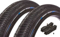 Set de pneus BMX KHE MAC2+ PROOF 20 pouces x 2,30 pouces avec chambre à air AV