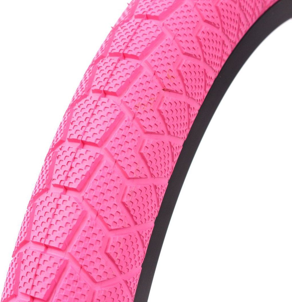 2x pneus BMX KENDA 20 pouces x 1,95 pouces rose