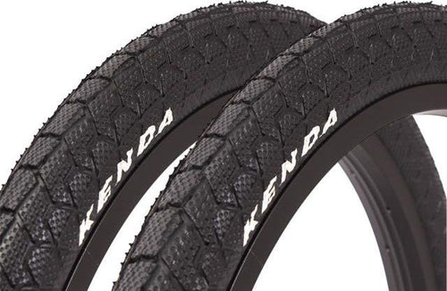 Set de pneus BMX KENDA 20 pouces x 1,95 pouces