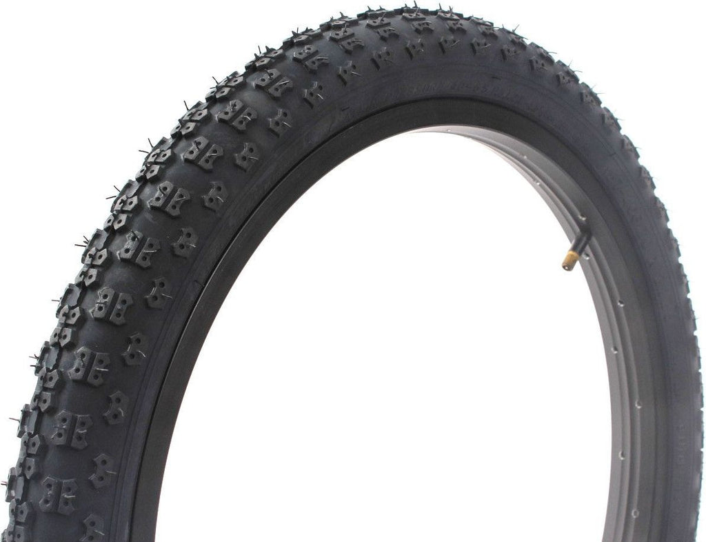 Set de pneus BMX KENDA 20 pouces x 2,125 pouces + chambre à air AV