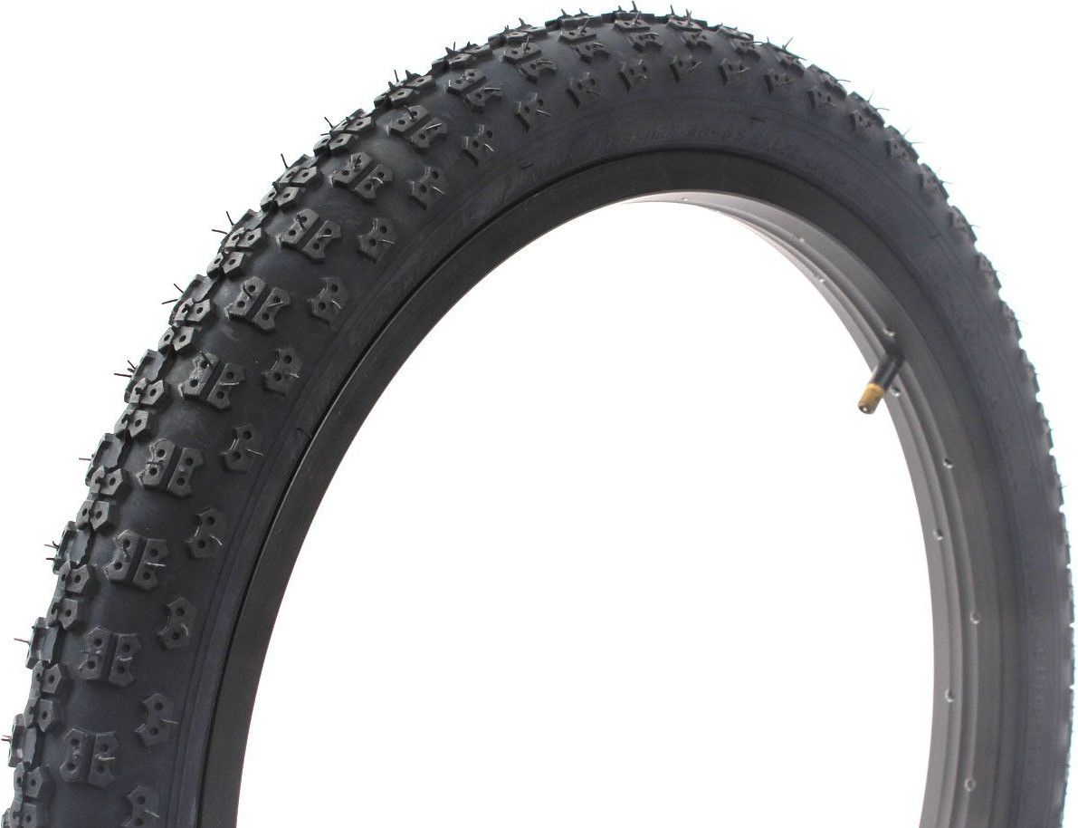 Set de pneus BMX KENDA 20 pouces x 2,125 pouces + chambre à air AV
