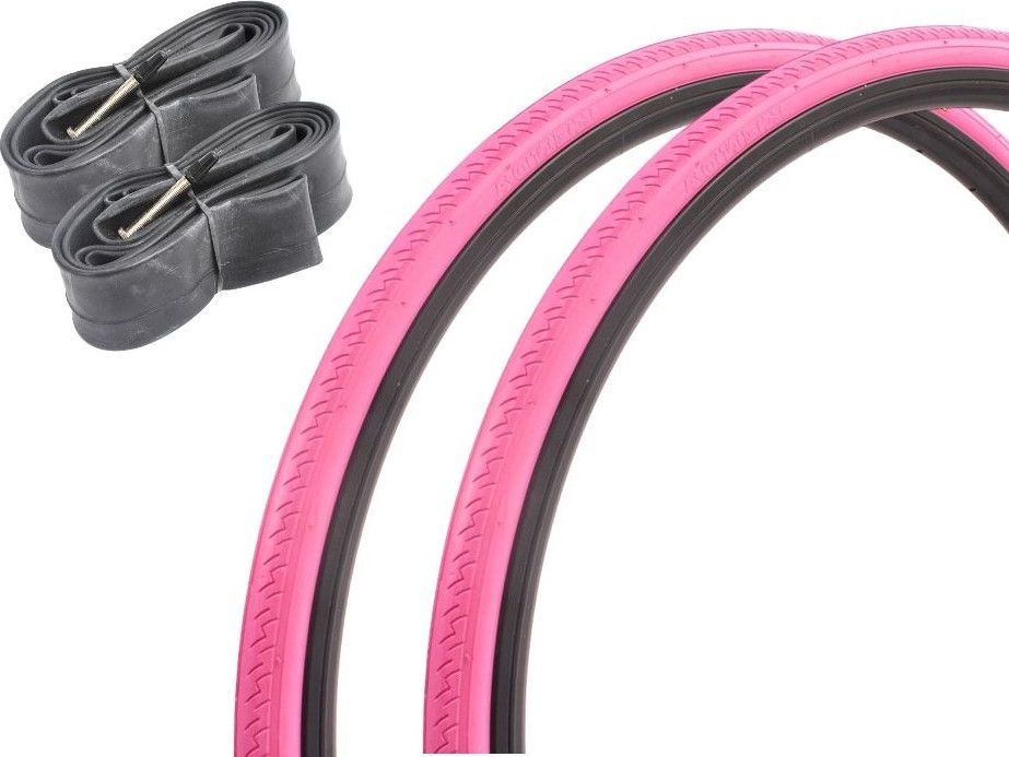 Set de pneus vélo Kenda Kontender 28 pouces / 700 x 26C + chambre à air FV