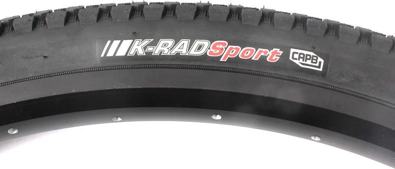 Lot de pneus VTT KENDA K-905 K-RAD PRC 26 x 2,30 pouces + chambre à air avant