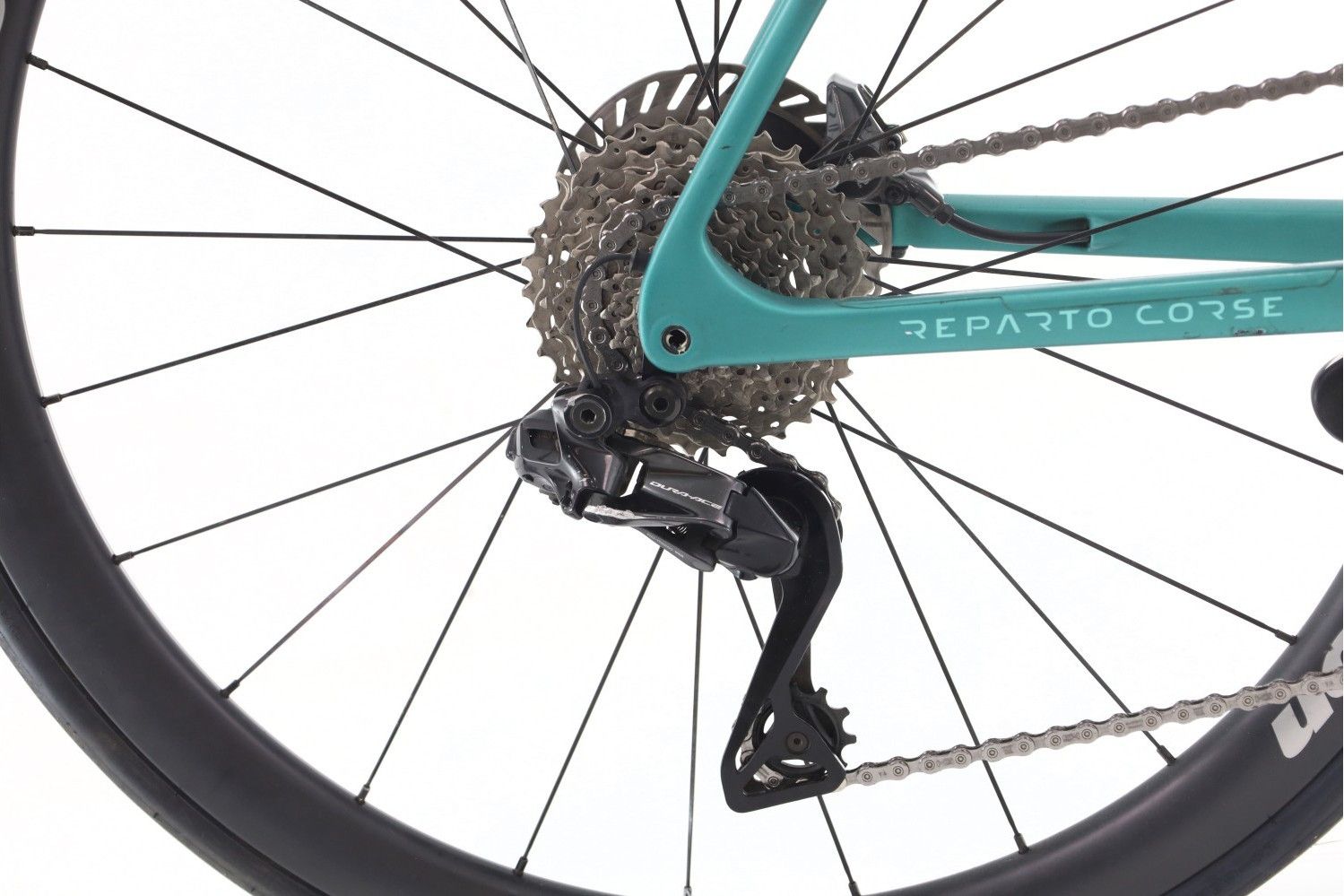 Produit reconditionné · Bianchi Specialissima RC Di2 12V · Noir / Vélo de route | Très bon état