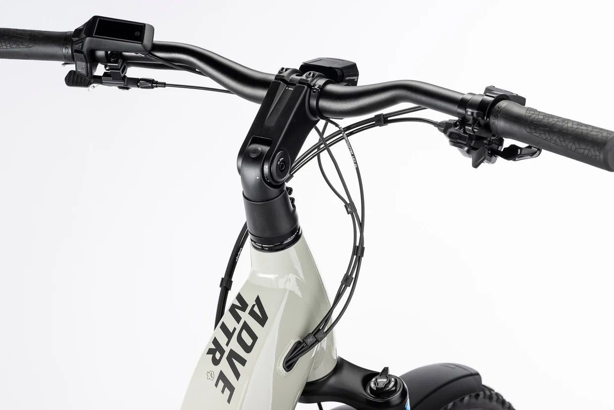 VTT Électrique Tout-Suspendu Haibike Adventr 4 Low Shimano 11V 600Wh Bosch 85 Nm 27.5'' Gris/Vert