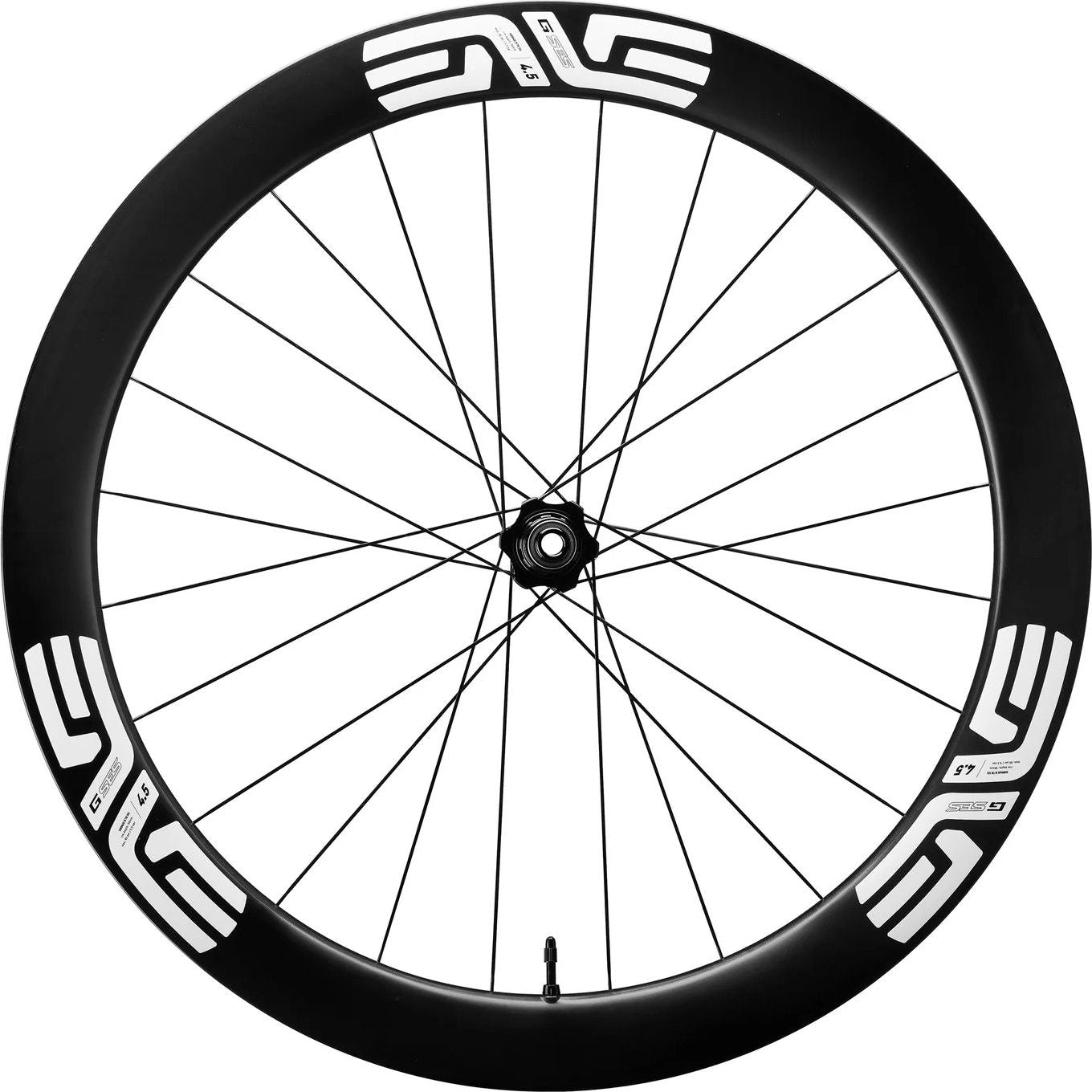 Paire de Roues Enve G SES 4.5 Disc 700mm | 12x100 - 12x142 mm | Centerlock | Noir/Blanc