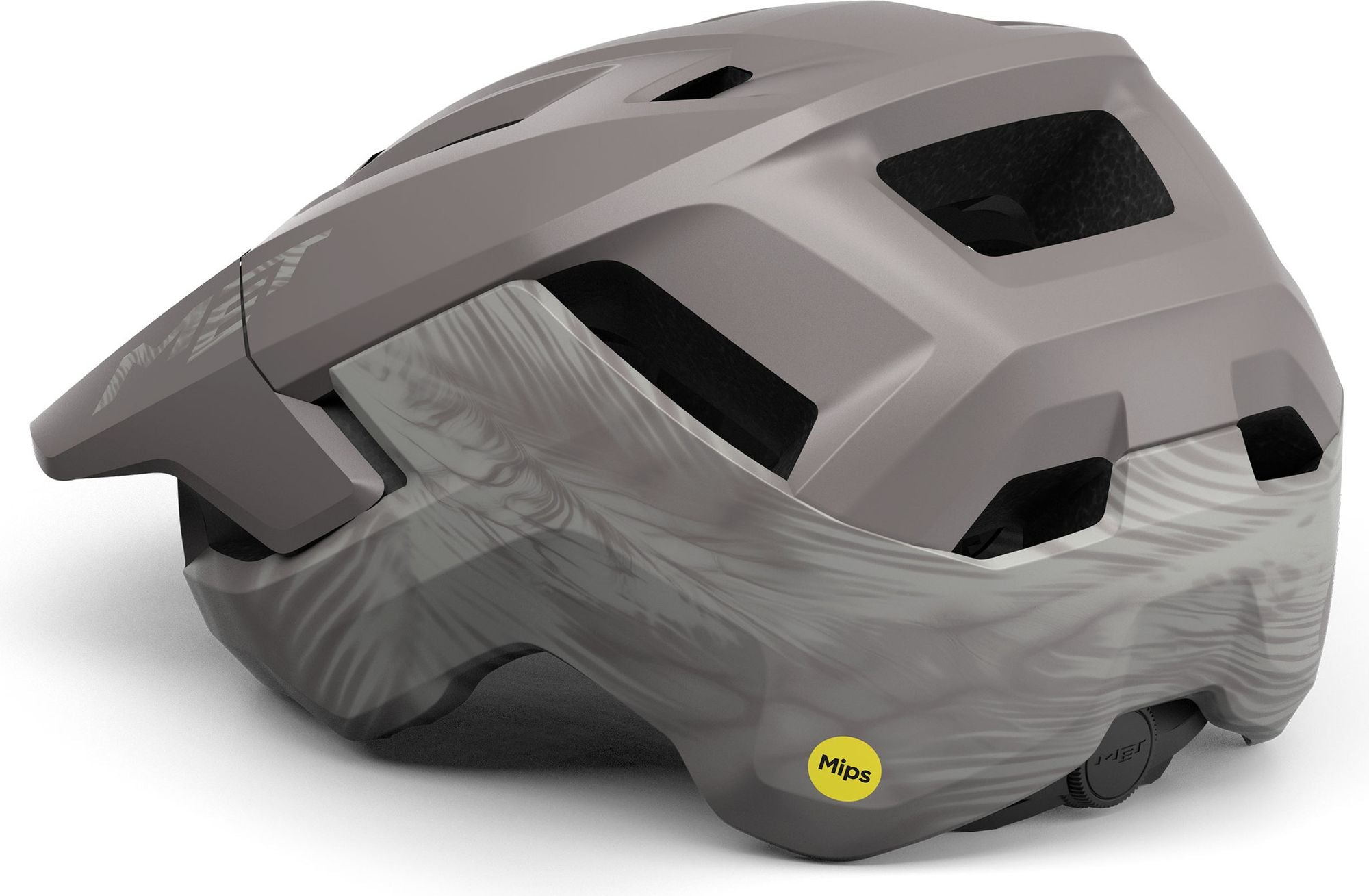 Casque VTT MET Terrae Mips Gris