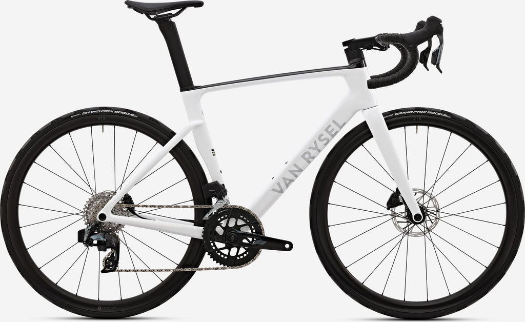Vélo de Route Van Rysel RCR Sram Rival AXS 12V 700mm Blanc T.XL 186/196cm - Produit Reconditionné