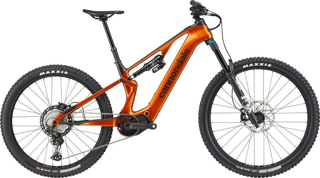 VTT Électrique Tout-Suspendu Cannondale Moterra SL 2 12V 600Wh Shimano 85Nm MX (29/27.5'') Orange T.M 163/175cm - Produit Reconditionné