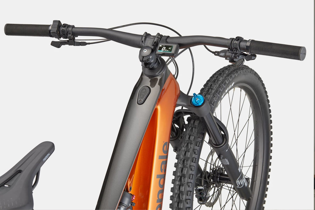 VTT Électrique Tout-Suspendu Cannondale Moterra SL 2 12V 600Wh Shimano 85Nm MX (29/27.5'') Orange T.M 163/175cm - Produit Reconditionné