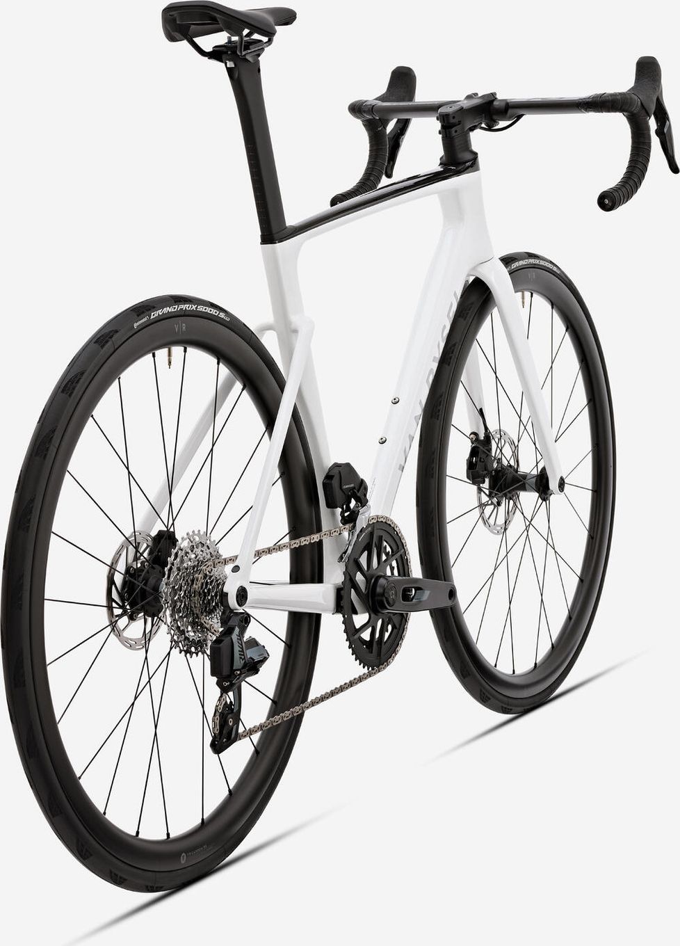 Vélo de Route Van Rysel RCR Sram Rival AXS 12V 700mm Blanc T.XL 186/196cm - Produit Reconditionné