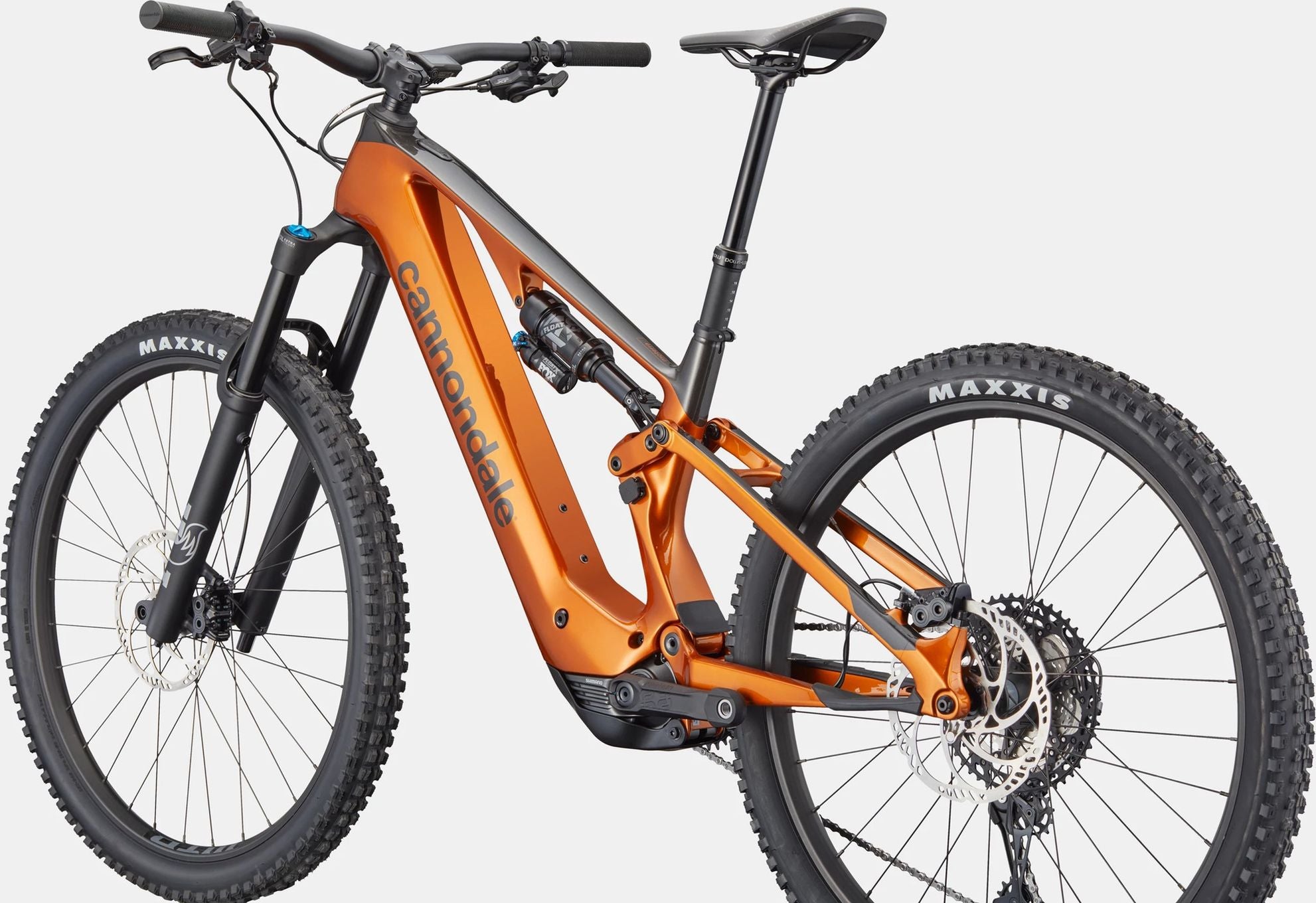 VTT Électrique Tout-Suspendu Cannondale Moterra SL 2 12V 600Wh Shimano 85Nm MX (29/27.5'') Orange T.M 163/175cm - Produit Reconditionné