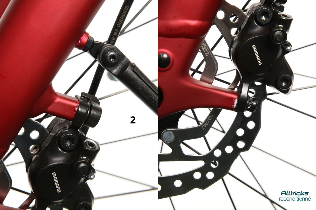 Vélo de Ville Électrique Trek Verve+ 1 Lowstep 400Wh Shimano Acera 8V Rouge T.M 165/175cm - Produit Reconditionné