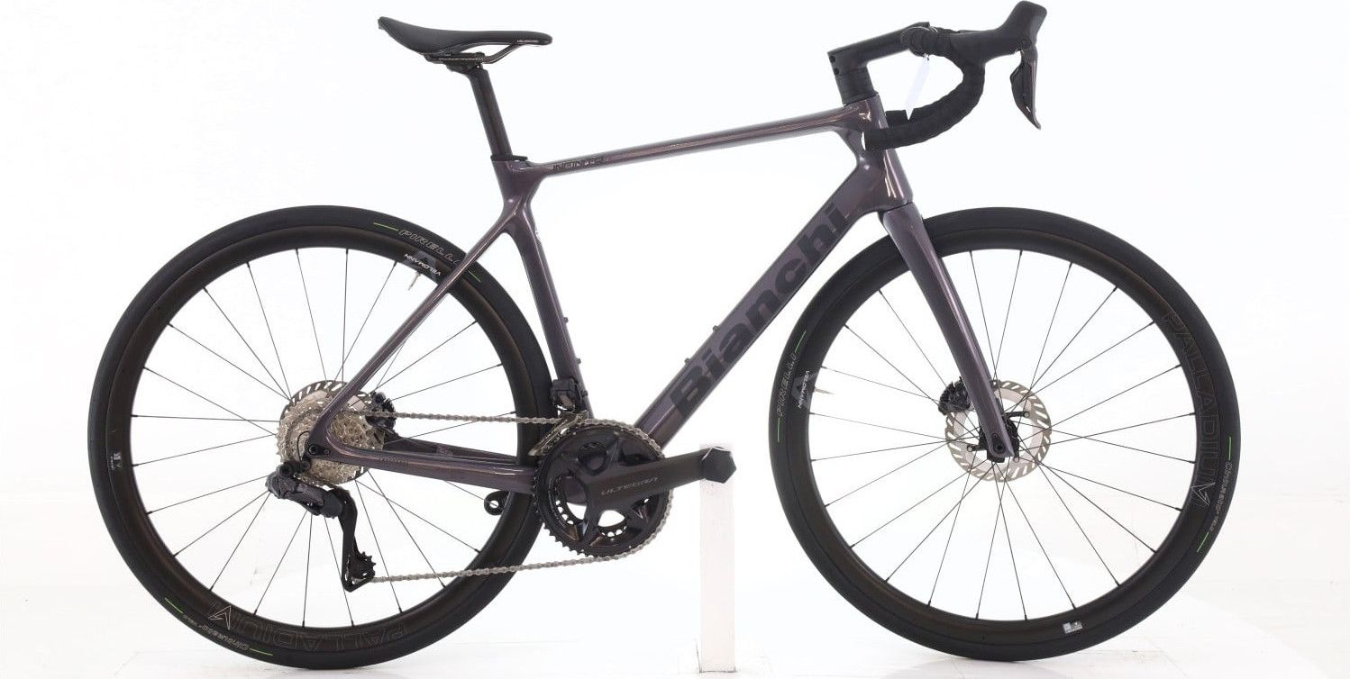 Produit reconditionné · Bianchi Infinito Di2 12V · Gris / Vélo de route | Très bon état