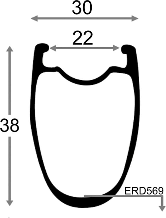Paire de roues Progress Airspeed A38 Disc | 12x100/12x142 | Center Lock | 2024