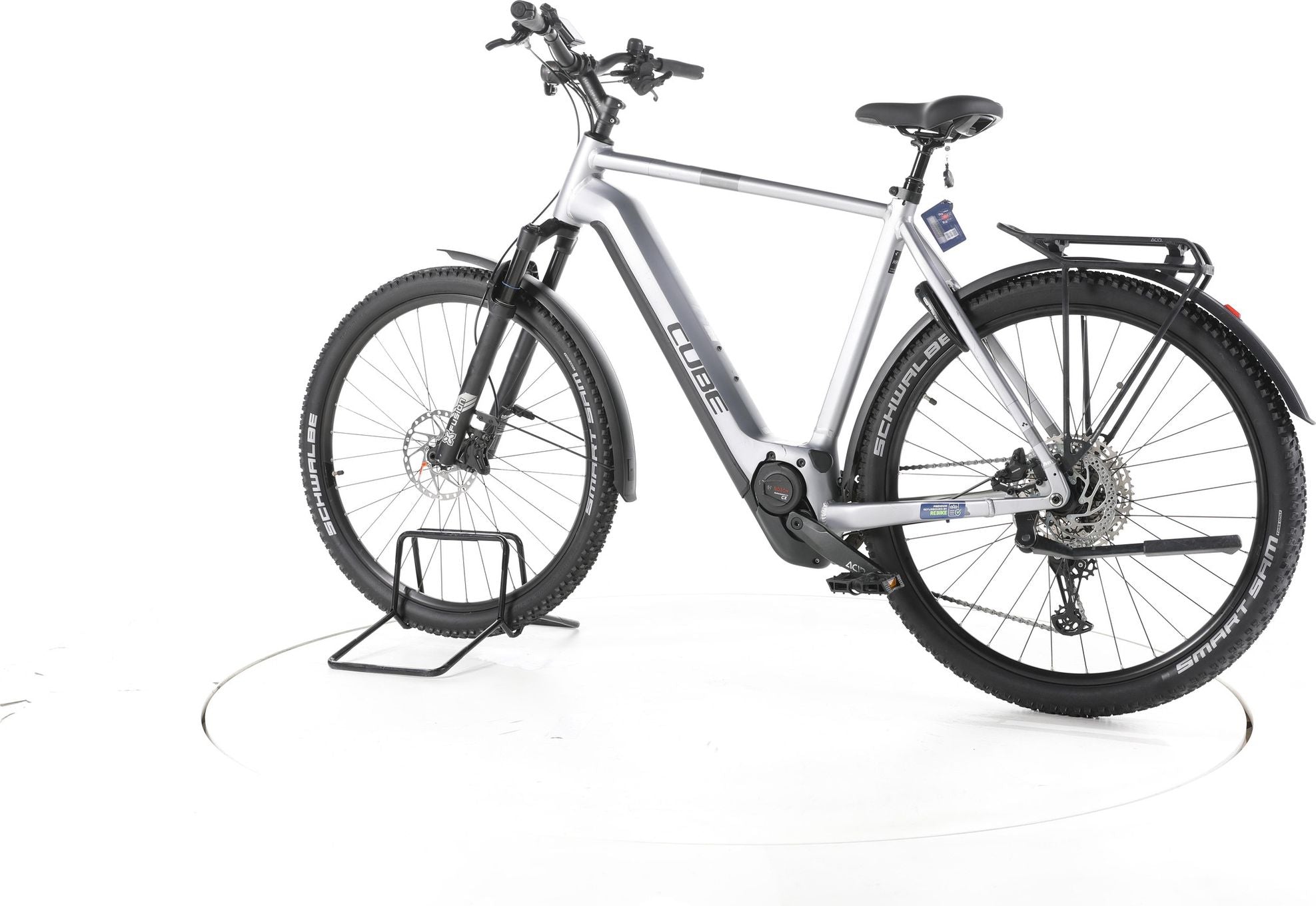 Produit reconditionné - Cube Nuride Hybrid EXC Allroad Trekking E-Bike - Très Bon Etat
