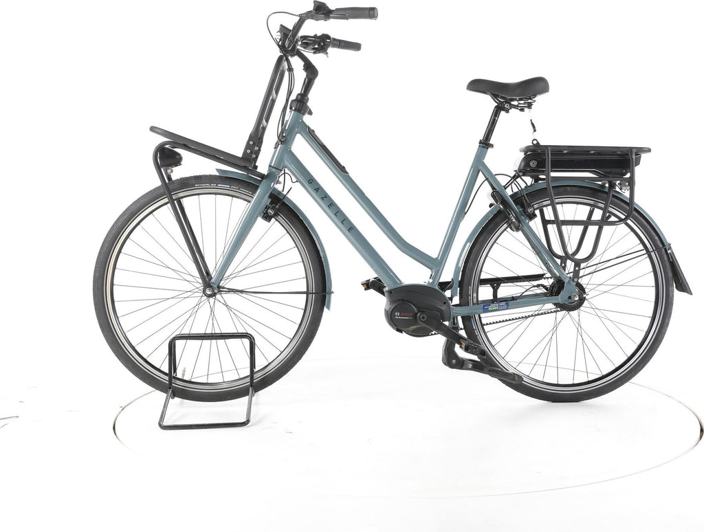 Produit reconditionné - Gazelle HeavyDutyNL C5 HMB City E-Bike Entrée basse - Très Bon Etat