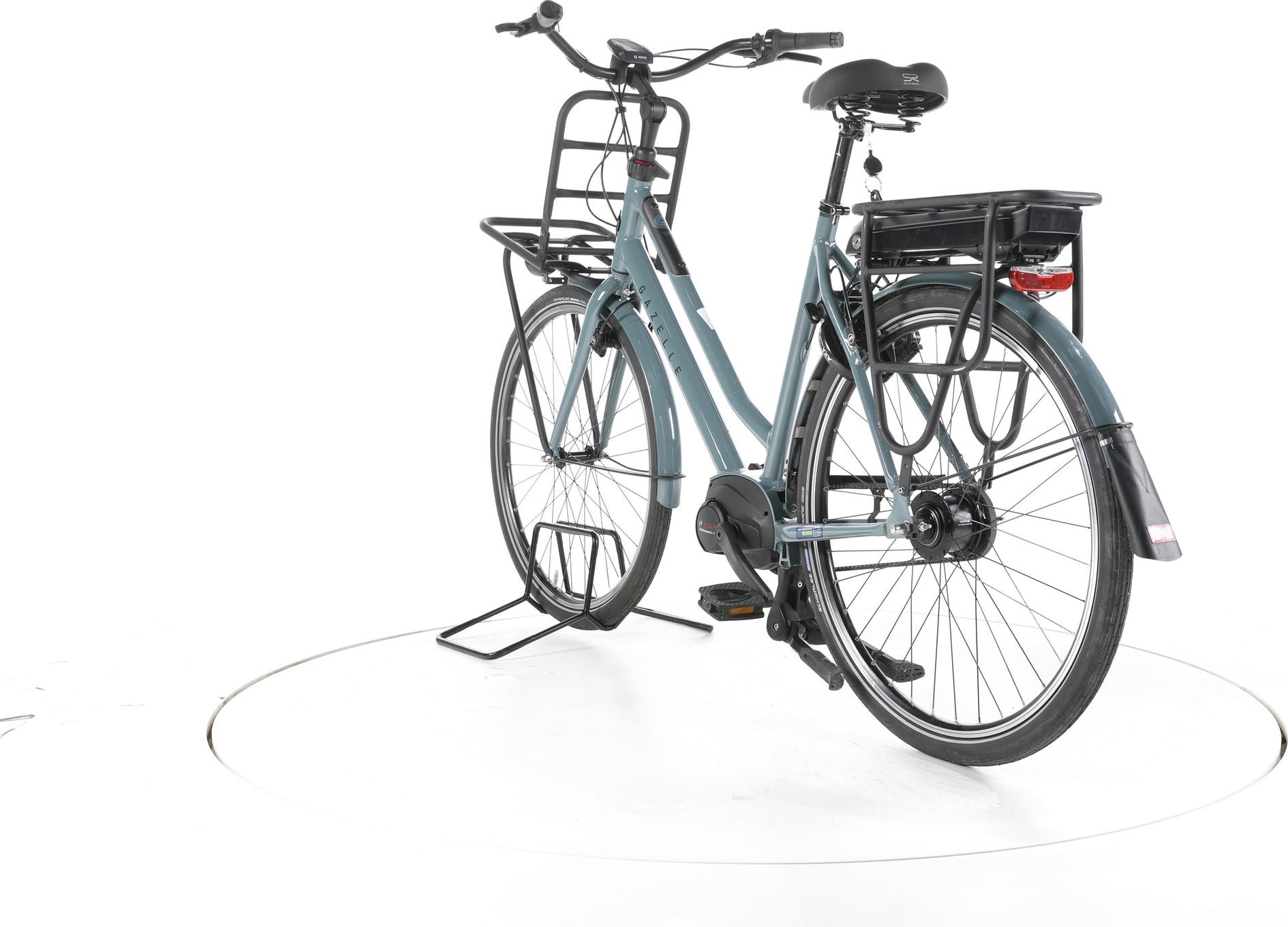 Produit reconditionné - Gazelle HeavyDutyNL C5 HMB City E-Bike Entrée basse - Très Bon Etat