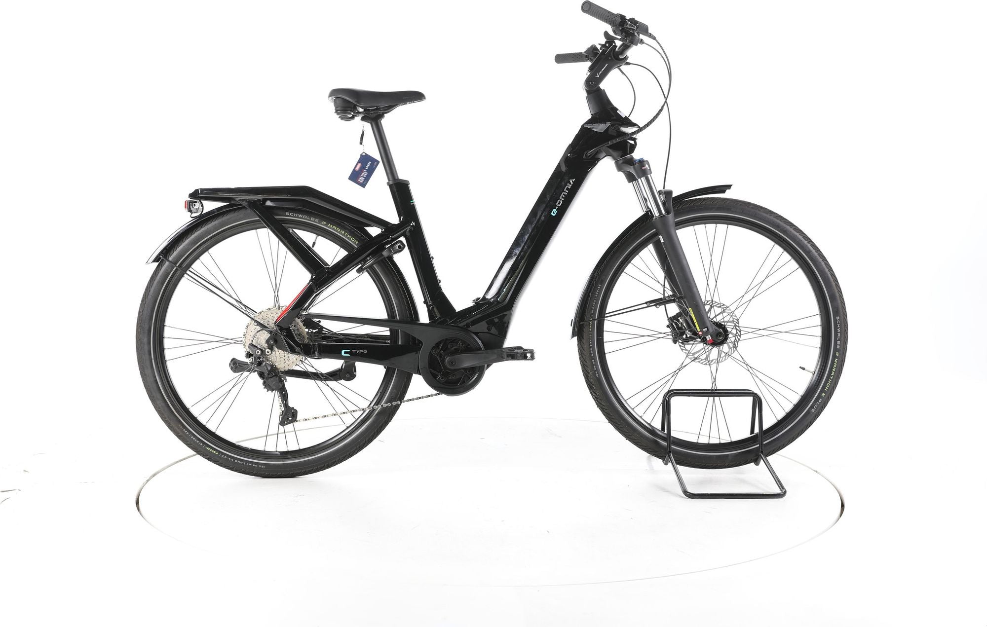 Produit reconditionné - Bianchi E Omnia C Trekking E-Bike Entrée basse - Bon Etat