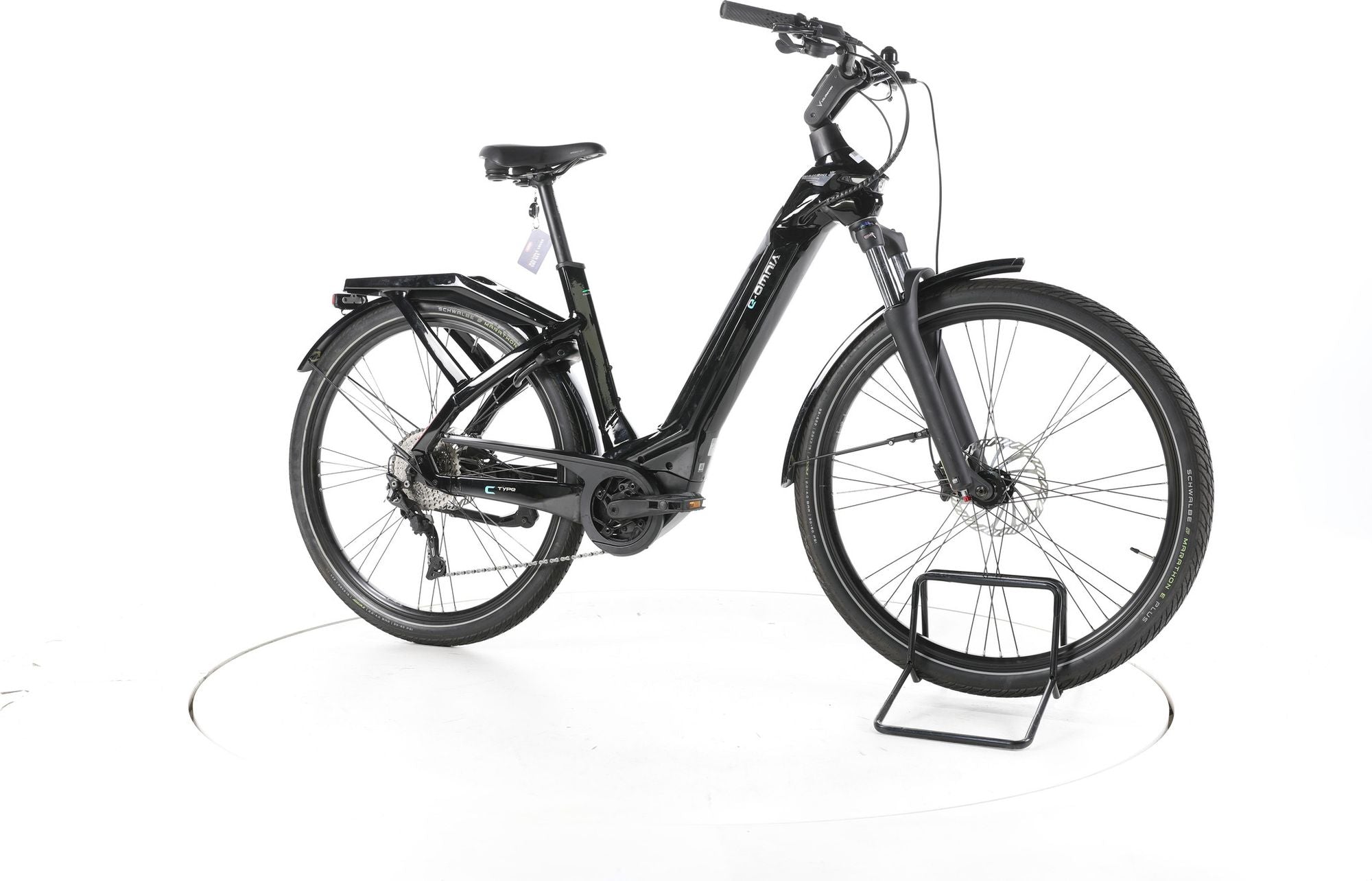Produit reconditionné - Bianchi E Omnia C Trekking E-Bike Entrée basse - Bon Etat