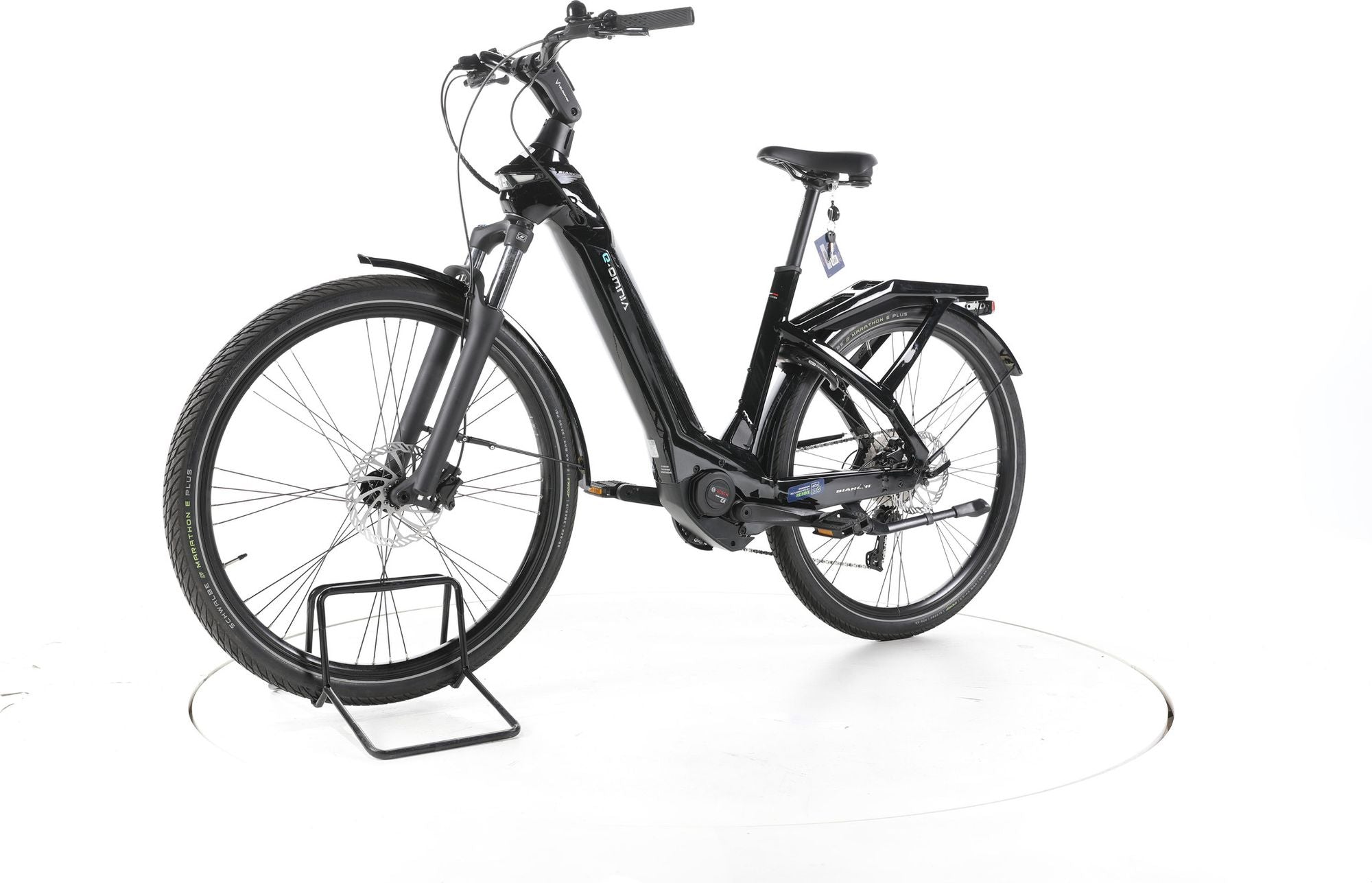 Produit reconditionné - Bianchi E Omnia C Trekking E-Bike Entrée basse - Bon Etat