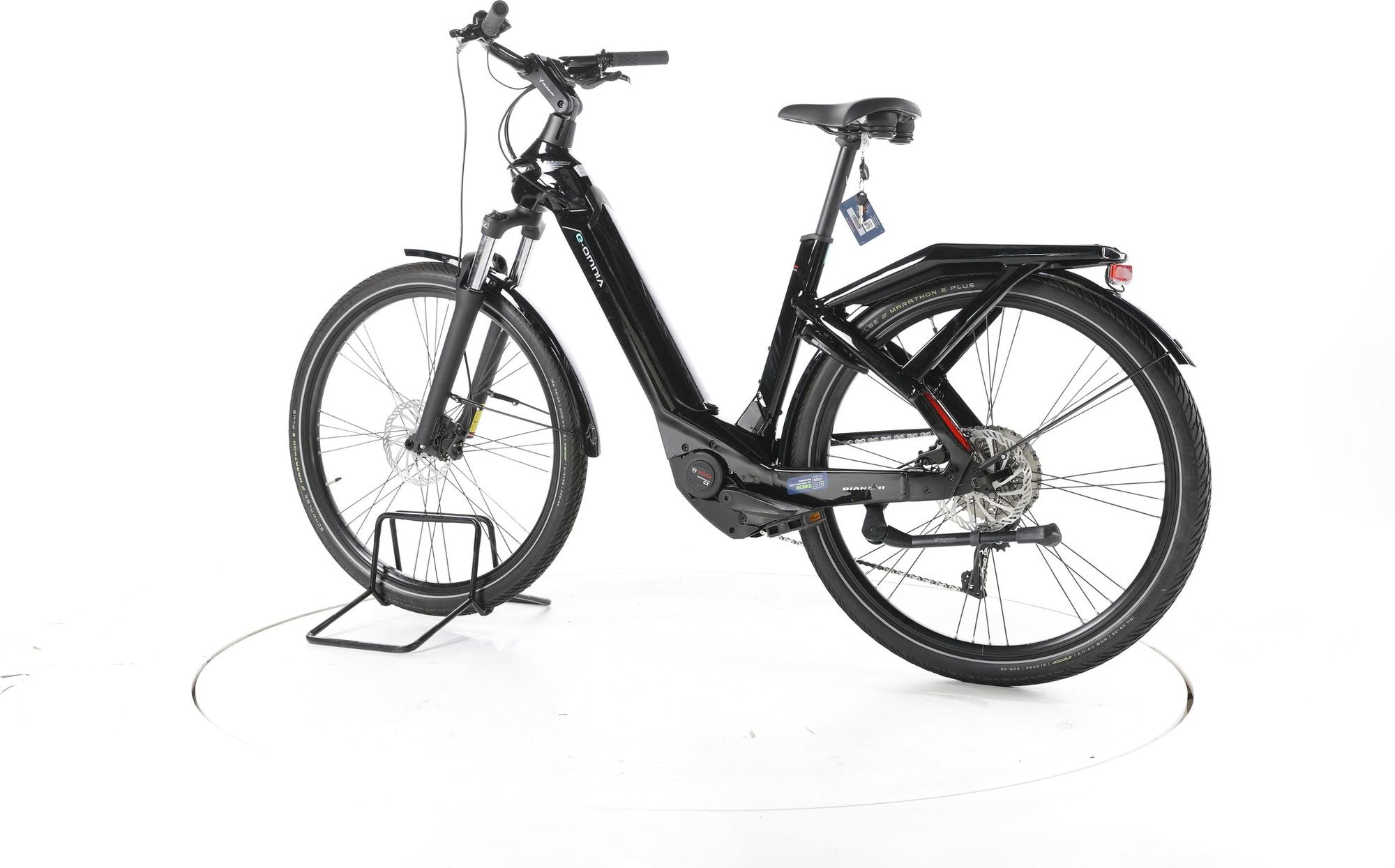 Produit reconditionné - Bianchi E Omnia C Trekking E-Bike Entrée basse - Bon Etat