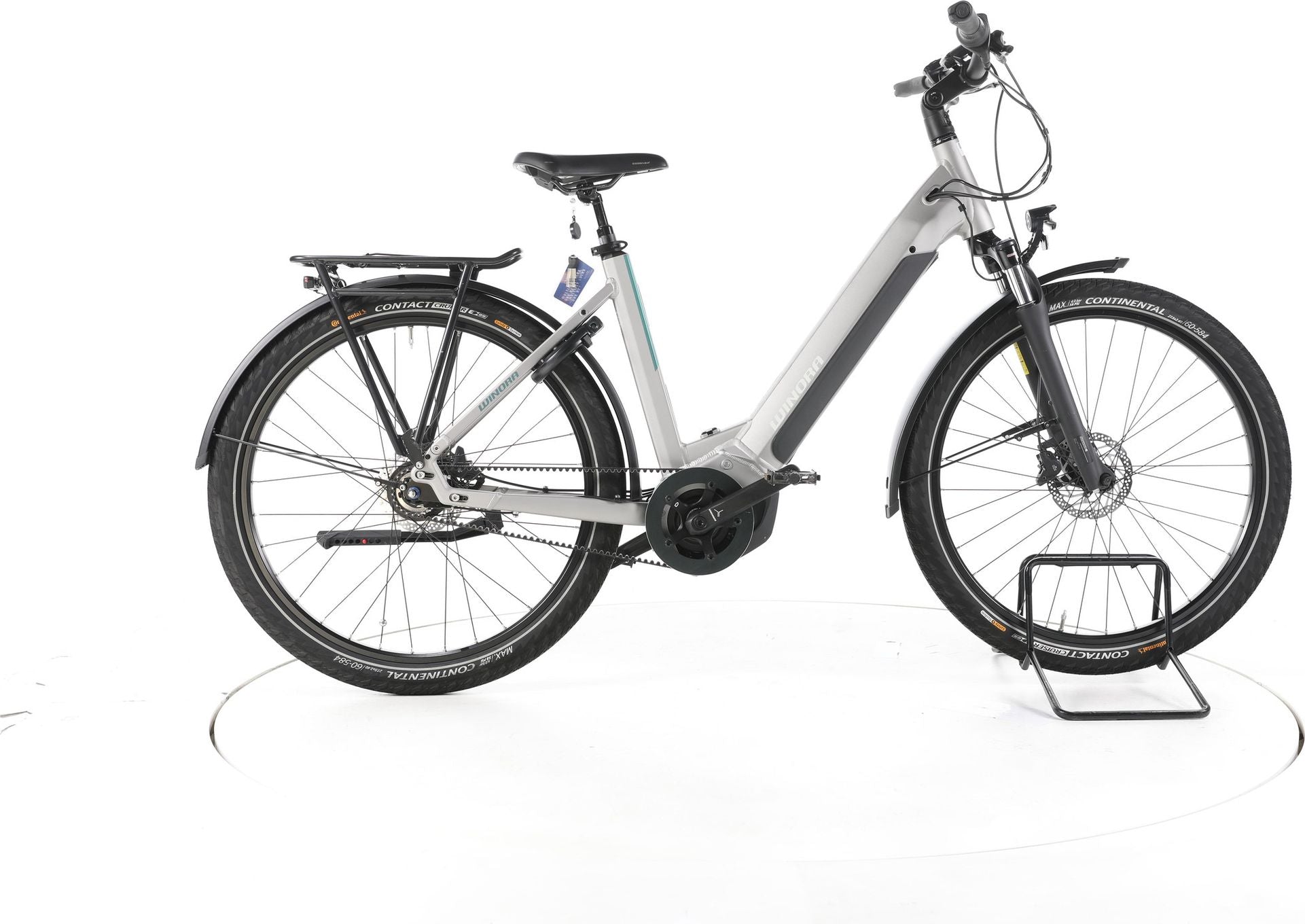 Produit reconditionné - Winora Yucatan R8f City E-Bike Entrée basse - Bon Etat