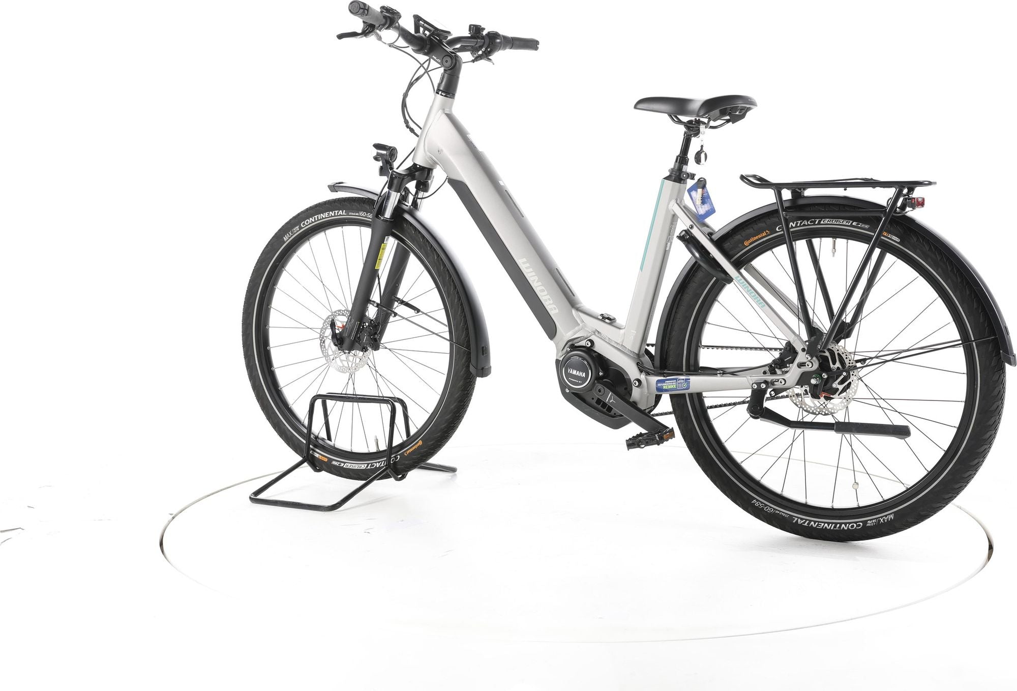 Produit reconditionné - Winora Yucatan R8f City E-Bike Entrée basse - Bon Etat