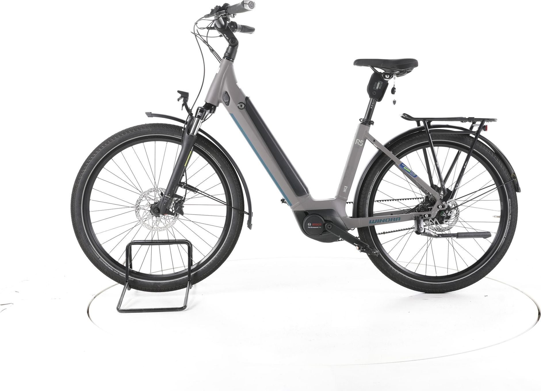 Produit reconditionné - Winora Sinus R5f City E-Bike Entrée basse - Bon Etat