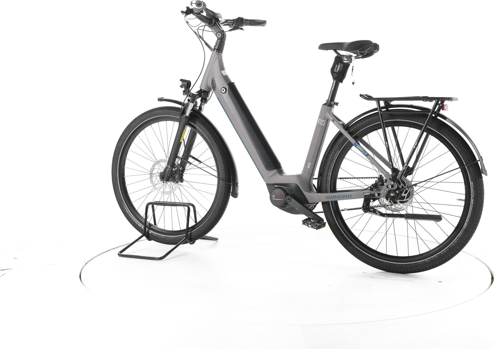 Produit reconditionné - Winora Sinus R5f City E-Bike Entrée basse - Bon Etat